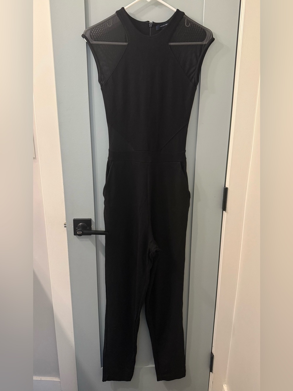 French Connection Viven Mesh Trim
Jumpsuit